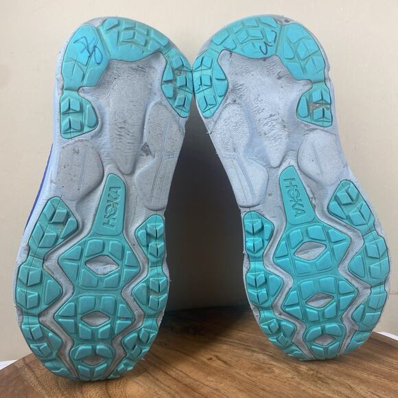 Hoka One One Challenger ATR 7 Bellwether Blue Womens Size 9.5B Running Shoes - Picture 7 of 13